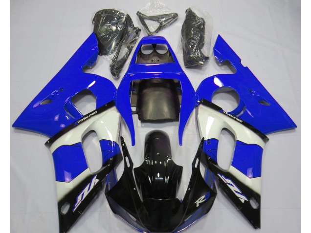 1998-2002 Blue White and Black Yamaha R6 Fairings 1998-2002 Blue White and Black Yamaha R6 Fairings