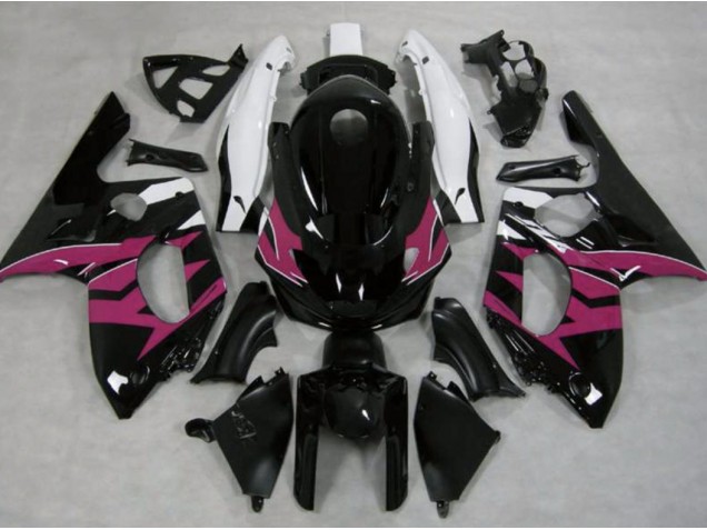 1998-2007 Pink Black and White Yamaha YZF600 Fairings 1998-2007 Pink Black and White Yamaha YZF600 Fairings