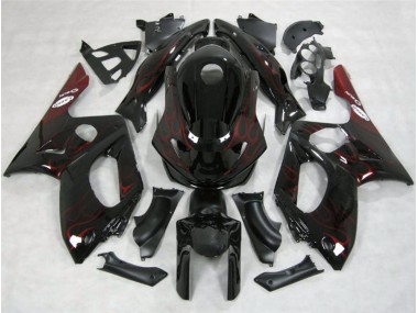 1998-2007 Red Flame Yamaha YZF600 Fairings