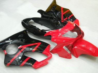 1999-2000 Black Red Honda CBR600 F4 Fairings
