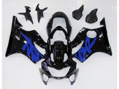 1999-2000 Gloss Black & Blue Honda CBR600 F4 Fairings