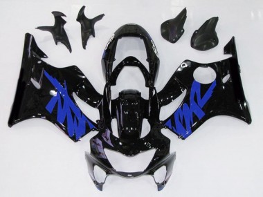 1999-2000 Gloss Black & Blue Honda CBR600 F4 Fairings