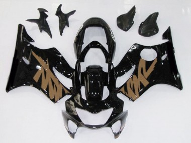 1999-2000 Gloss Black & Brown Honda CBR600 F4 Fairings