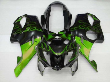 1999-2000 Green Flame Honda CBR600 F4 Fairings