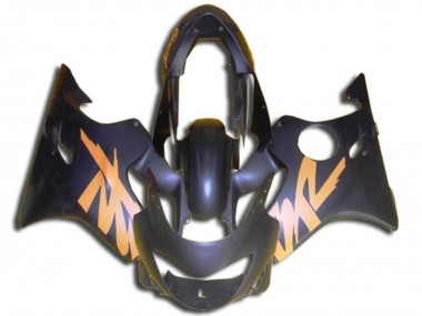 1999-2000 Matte Black and Orange Honda CBR600 F4 Fairings