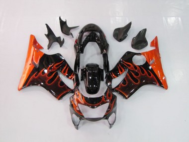 1999-2000 Orange Flame Honda CBR600 F4 Fairings