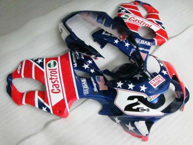 1999-2000 Red Castrol Honda CBR600 F4 Fairings