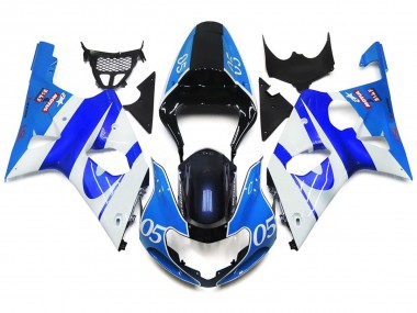 Best Aftermarket 2000-2002 05 Gloss Blue Suzuki GSXR 1000 Fairings