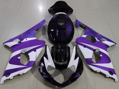 Best Aftermarket 2000-2002 Deep Purple & Suzuki GSXR 1000 Fairings