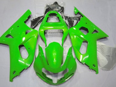 2001-2003 Bright Green Suzuki GSXR 600-750 Fairings