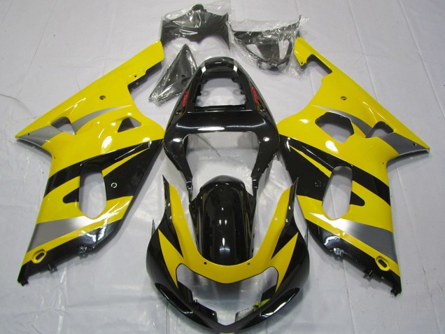 2001-2003 Yellow OEM Style Suzuki GSXR 600-750 Fairings 2001-2003 Yellow OEM Style Suzuki GSXR 600-750 Fairings