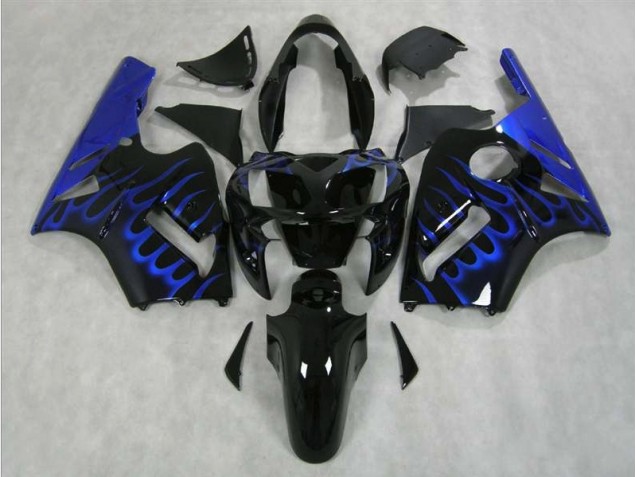 2002-2005 Blue Flame Kawasaki ZX12R Fairings