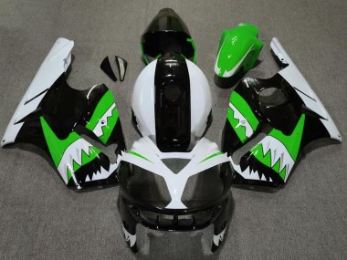 2002-2005 Green Shark Kawasaki ZX12R Fairings