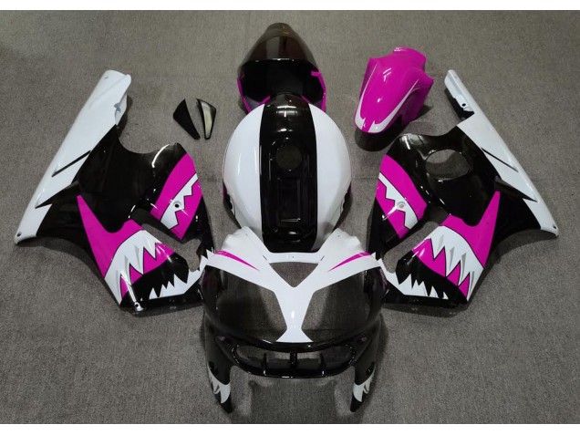 2002-2005 Pink Shark Kawasaki ZX12R Fairings 2002-2005 Pink Shark Kawasaki ZX12R Fairings