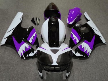 2002-2005 Purple Shark Kawasaki ZX12R Fairings