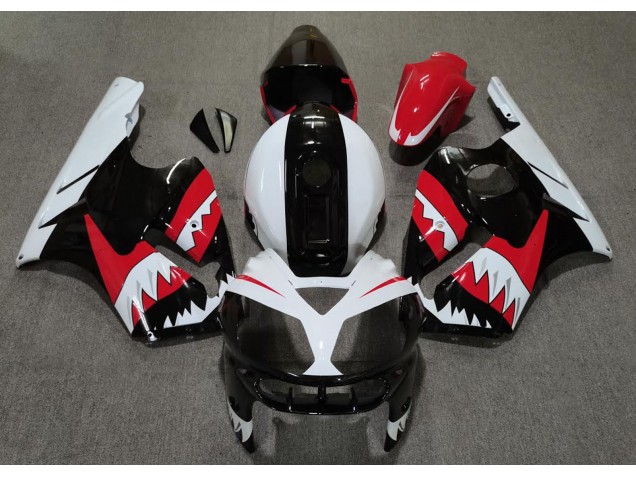 2002-2005 Red Shark Kawasaki ZX12R Fairings 2002-2005 Red Shark Kawasaki ZX12R Fairings
