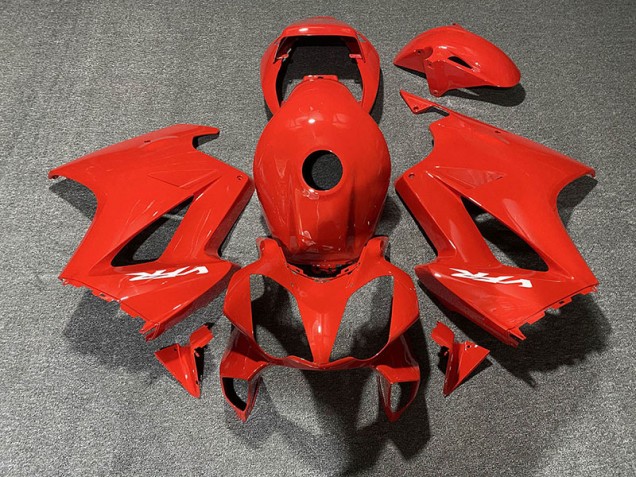 2002-2012 Gloss Red Honda VFR800 Fairings 2002-2012 Gloss Red Honda VFR800 Fairings