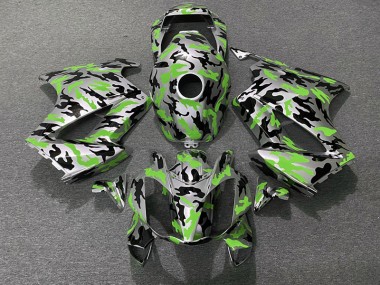 Best Aftermarket 2002-2012 Green Camo Honda VFR800 Fairings