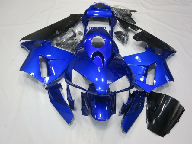 2003-2004 Deep Blue Honda CBR600RR Fairings 2003-2004 Deep Blue Honda CBR600RR Fairings