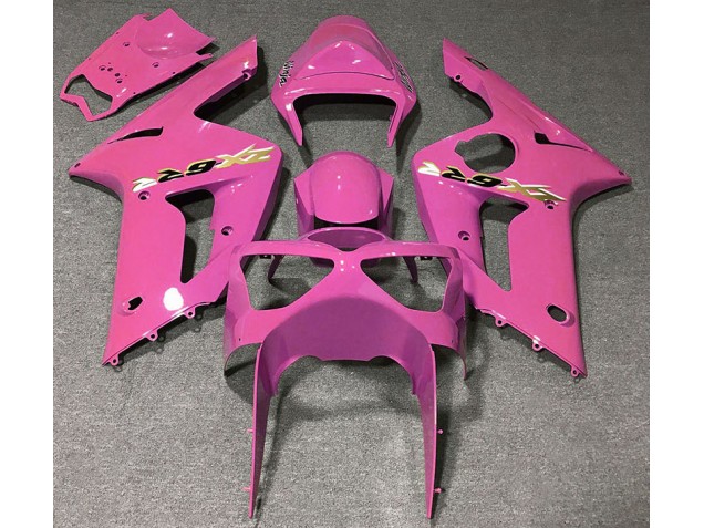 2003-2004 Gloss Pink Kawasaki ZX6R Fairings 2003-2004 Gloss Pink Kawasaki ZX6R Fairings