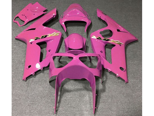 Best Aftermarket 2003-2004 Gloss Pink Kawasaki ZX6R Fairings