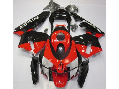 2003-2004 Gloss Red Power Honda CBR600RR Fairings