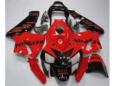 2003-2004 Gloss Red Repsol Honda CBR600RR Fairings