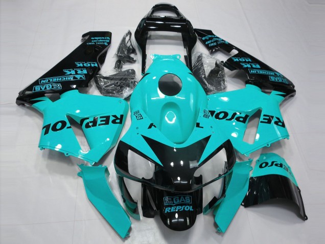 2003-2004 Light Blue Repsol Honda CBR600RR Fairings 2003-2004 Light Blue Repsol Honda CBR600RR Fairings