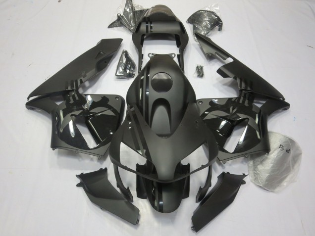 2003-2004 Matte Black & Punisher Honda CBR600RR Fairings 2003-2004 Matte Black & Punisher Honda CBR600RR Fairings
