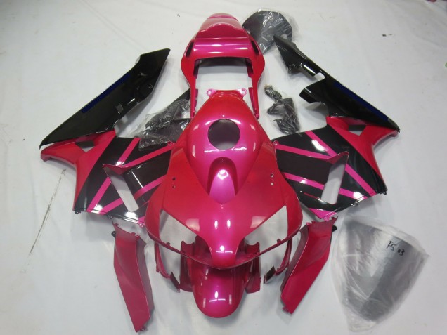 2003-2004 Pink and Black Honda CBR600RR Fairings 2003-2004 Pink and Black Honda CBR600RR Fairings