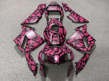 2003-2004 Red Camo Honda CBR600RR Fairings