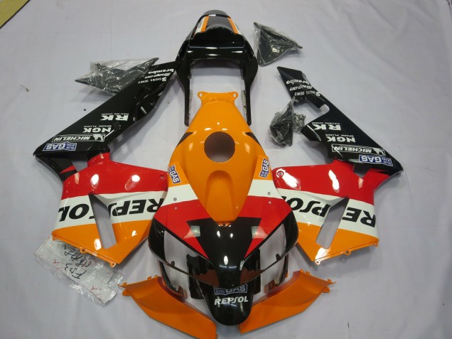 2003-2004 Repsol Classic Style Honda CBR600RR Fairings 2003-2004 Repsol Classic Style Honda CBR600RR Fairings