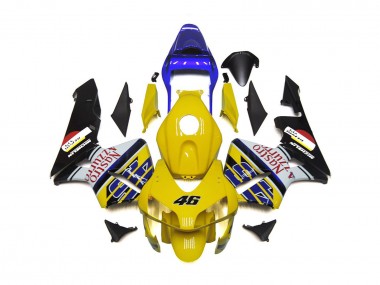 2003-2004 Yellow Nastro Azzurro 46 Honda CBR600RR Fairings