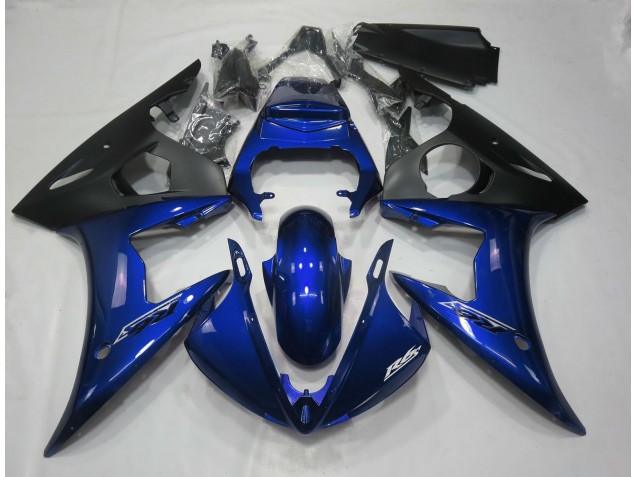 2003-2005 Gloss Dark Blue Yamaha R6 Fairings