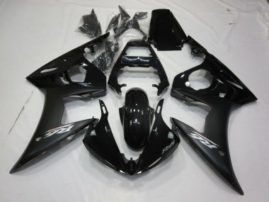 2003-2005 Matte Black Yamaha R6 Fairings