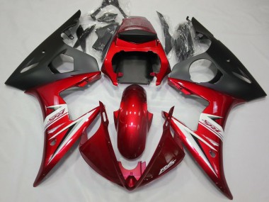 Best Aftermarket 2003-2005 Red & White Yamaha R6 Fairings