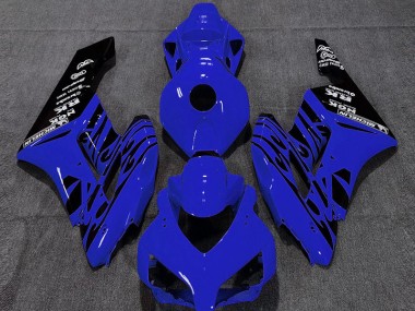 Best Aftermarket 2004-2005 Gloss Blue Flame Honda CBR1000RR Fairings