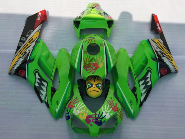 2004-2005 Green Shark Honda CBR1000RR Fairings 2004-2005 Green Shark Honda CBR1000RR Fairings