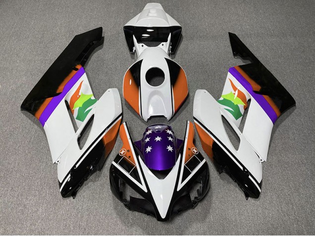 2004-2005 Orange and Purple Flag Honda CBR1000RR Fairings 2004-2005 Orange and Purple Flag Honda CBR1000RR Fairings