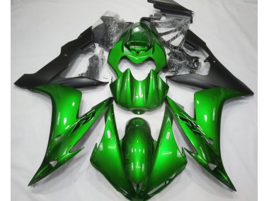 2004-2006 Gloss Green & Black Yamaha R1 Fairings