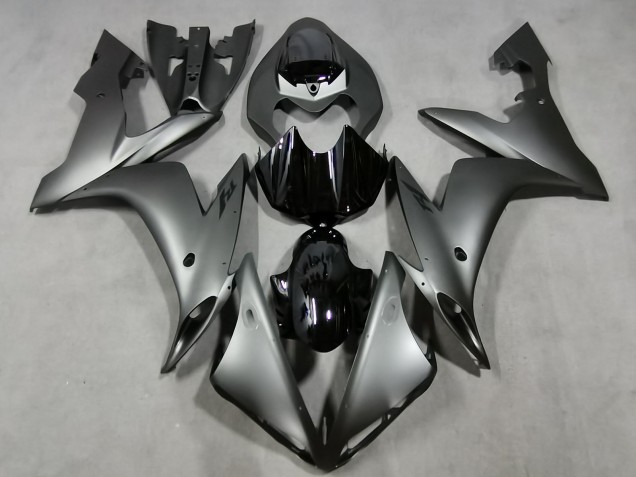 2004-2006 Matte Grey & Gloss Black Yamaha R1 Fairings 2004-2006 Matte Grey & Gloss Black Yamaha R1 Fairings