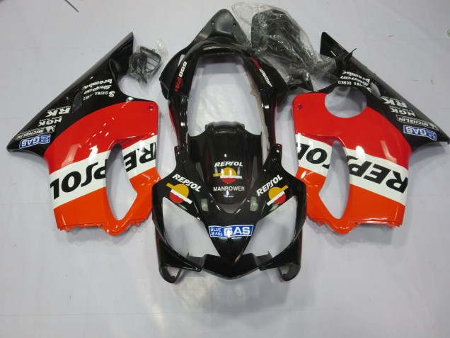 2004-2007 Classic Repsol Honda CBR600 F4i Fairings 2004-2007 Classic Repsol Honda CBR600 F4i Fairings