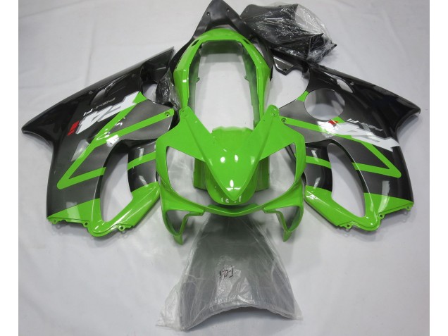 2004-2007 Gloss Green & Grey Honda CBR600 F4i Fairings 2004-2007 Gloss Green & Grey Honda CBR600 F4i Fairings