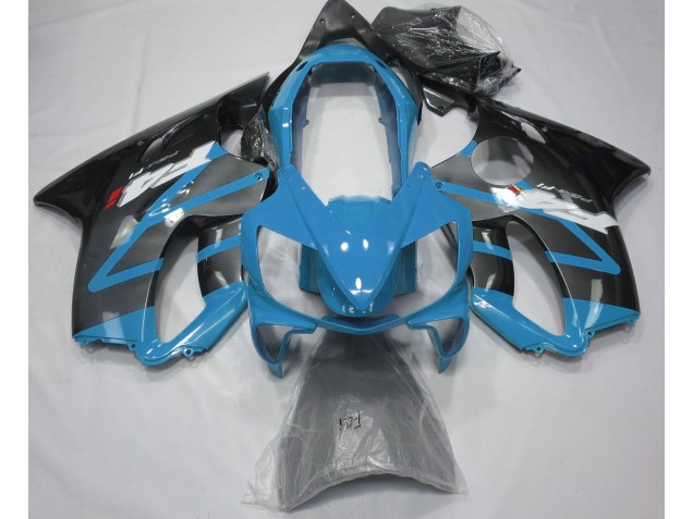 2004-2007 Gloss Light Blue & Grey Honda CBR600 F4i Fairings 2004-2007 Gloss Light Blue & Grey Honda CBR600 F4i Fairings