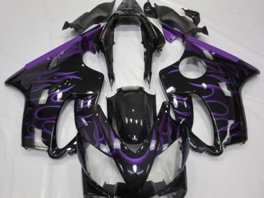 2004-2007 Purple Flame Honda CBR600 F4i Fairings