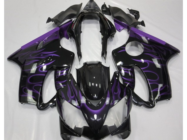 2004-2007 Purple Flame Honda CBR600 F4i Fairings 2004-2007 Purple Flame Honda CBR600 F4i Fairings
