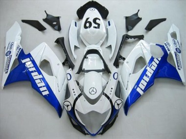 Best Aftermarket 2005-2006 Blue Jordan Suzuki GSXR 1000 Fairings