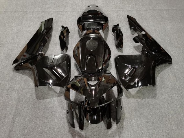 2005-2006 Gloss Black Honda CBR600RR Fairings 2005-2006 Gloss Black Honda CBR600RR Fairings