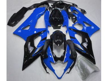 Best Aftermarket 2005-2006 Gloss Blue and Black Suzuki GSXR 1000 Fairings