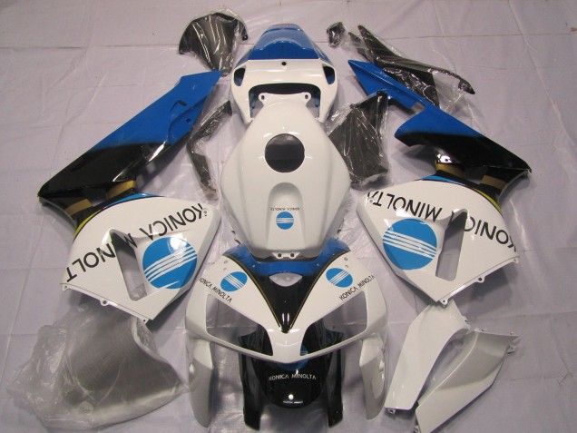2005-2006 Light Blue KM Honda CBR600RR Fairings 2005-2006 Light Blue KM Honda CBR600RR Fairings